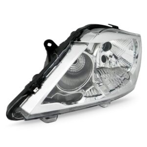 Farol Logan 2011 2012 2013 Cromado Manual 1ª Linha - Esquerdo/motorista