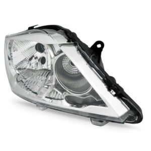 Farol Logan 2011 2012 2013 Cromado Manual 1ª Linha - Direito/passageiro