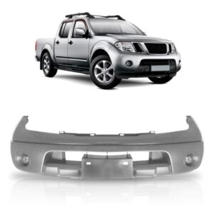 Parachoque Dianteiro Frontier 08/13 S/furo Cinza 1a Linha