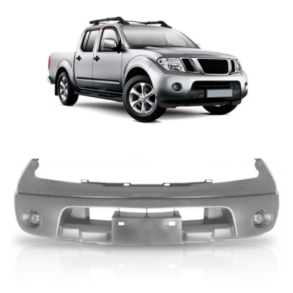 Parachoque Dianteiro Frontier 08/13 S/furo Cinza 1a Linha