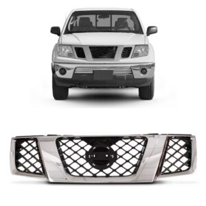 Grade Radiador Nissan Frontier 2007 08 A 2013 Friso 1a Linha