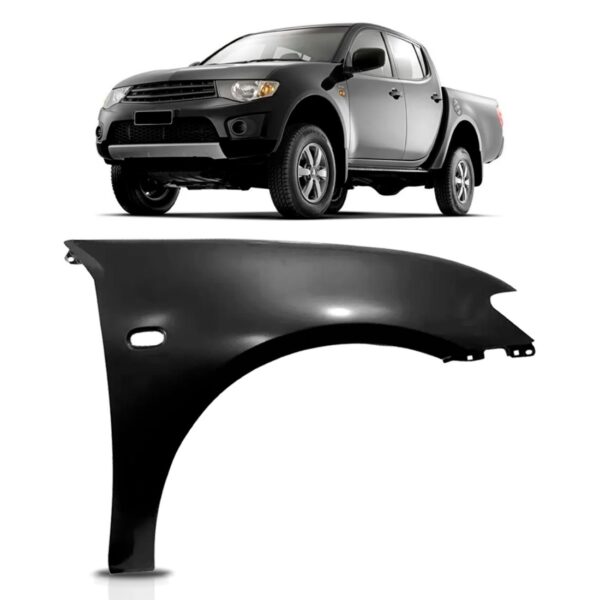 Paralama Triton 2007 08 09 10 11 12 2013 S/ Furo Moldura Lado Direito