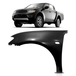 Paralama Triton 2007 08 09 10 11 12 2013 S/ Furo Moldura Lado Esquerdo