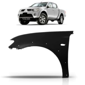 Paralama L200 Triton 2007 2008 2009 2010 2011 2012 2013 Lado Esquerdo