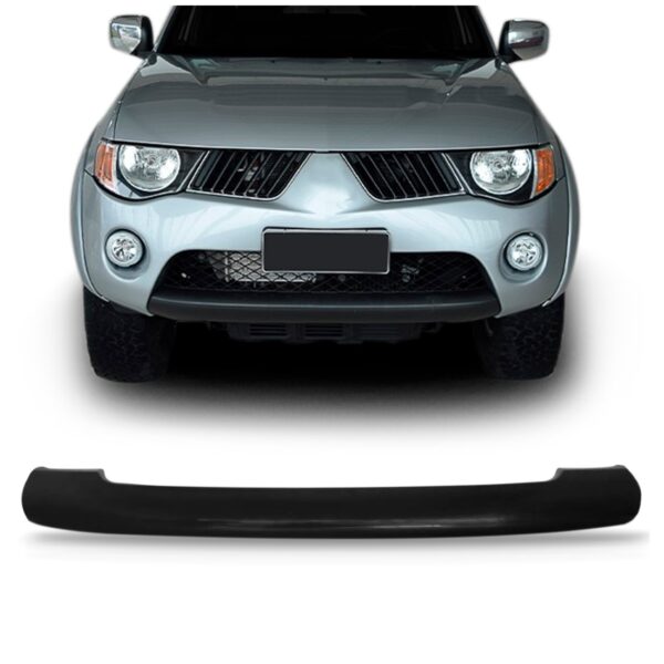 Spoiler Parachoque Dianteiro Triton 2007 2008 2009 2010 2011 Preto