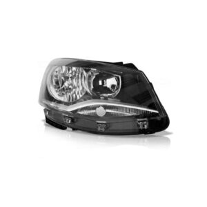 Farol Gol G6 13/16 Foco Duplo Cromado Mascara Negra 1ª Linha - Direito/passageiro