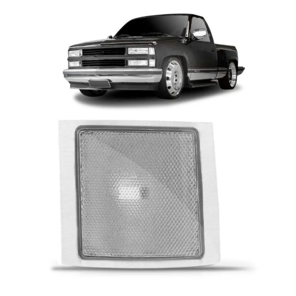 Sinaleira Silverado 1997 1998 1999 2000 01 02 2003 Cristal Lado Direito