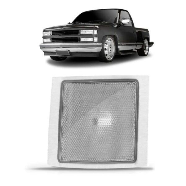 Sinaleira Silverado 1997 1998 1999 2000 01 02 2003 Cristal Lado Esquerdo