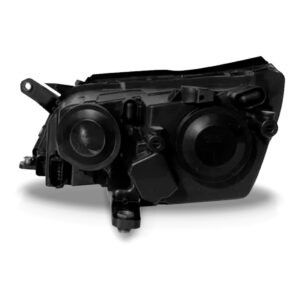 Farol Para Volkswagen Tiguan 2008 A 2011 Elétrico Lente Lisa Lado Direito