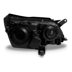 Farol Para Volkswagen Tiguan 2008 A 2011 Elétrico Lente Lisa Lado Esquerdo