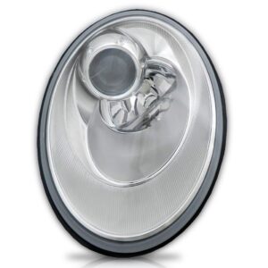 Farol New Beetle 2007 08 09 10 11 Elétrico C/ Motor 1ª Linha Esquerdo/motorista