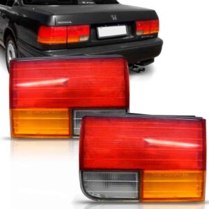 Lanterna Traseira Honda Accord 1992 1993 Sedan Tampa Mala Lado Esquerdo