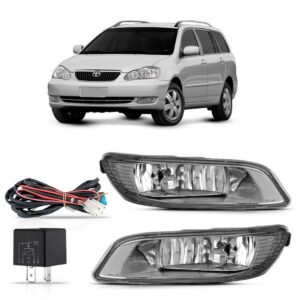 Jogo Farol Milha Auxiliar Corolla Fielder 2005 2006 2007 200