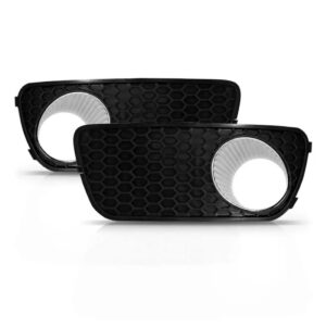 Kit Farol Neblina Milha Palio 04 /10 Com Grade Copo Cromado Transparente