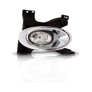 Kit Farol Milha Auxiliar Honda City 2009 2010 11aro Cromado.