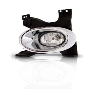 Kit Farol Milha Auxiliar Honda City 2009 2010 11aro Cromado.