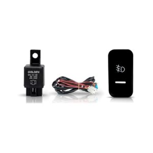 Kit Farol Milha Auxiliar Honda City 2009 2010 11aro Cromado.