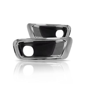 Kit Farol Milha Neblina S10 Ltz 2012 À 2016 Moldura Cromada Cristal