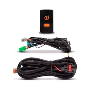 Kit Farol Neblina Milha Crv 2010 2011 Com Moldura Cromada Transparente