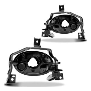 Kit Farol Neblina Milha Crv 2010 2011 Com Moldura Cromada Transparente