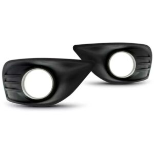 Kit Farol Auxiliar Focus Sedan 2009 À 2012 Grade Aro Cromado