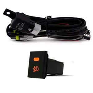 Kit Farol Auxiliar Focus Sedan 2009 À 2012 Grade Aro Cromado