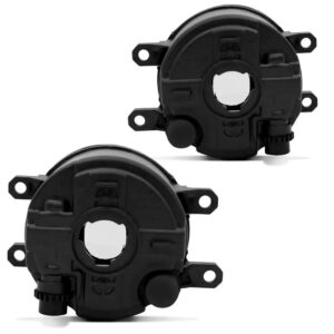 Kit Farol Auxiliar Corolla 2012 À 2014 Com Grade Aro Preto