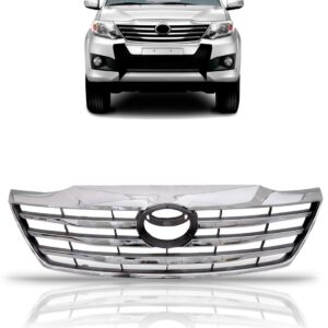 Tela Frontal Radiador Hilux Sw4 12 13 14 15 Moldura Cromada Cromado