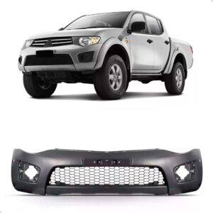 Parachoque Dianteiro Triton 2011 A 2012 Novo C/ Grade Novo Preto