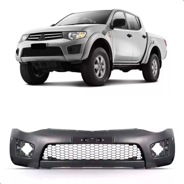 Parachoque Dianteiro Triton 2011 A 2012 Novo C/ Grade Novo Preto