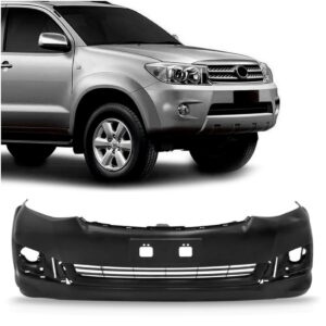 Parachoque Dianteiro Hilux Sw4 2012 S/ Furo  Grade Novo Preto