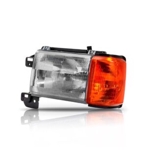 Farol F1000 1993 94 95 1996 Pisca Ambar Com Suporte 1ª Linha Esquerdo/motorista