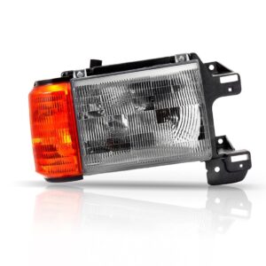 Farol F1000 1993 94 95 1996 Pisca Ambar Com Suporte 1ª Linha Direito/passageiro