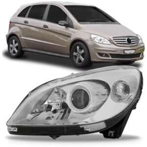 Farol Mercedes B160 B180 B2000 2006 2007 2008 2009 1ª Linha Esquerdo/motorista