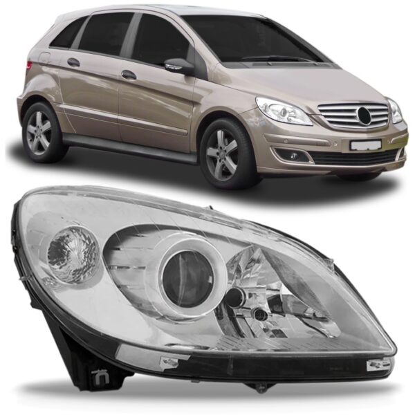 Farol Mercedes B160 B180 B2000 2006 2007 2008 2009 1ª Linha Direito/passageiro