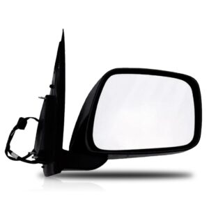 Retrovisor Frontier 2008 A 2014 Elétrico Preto Liso Lado Direito