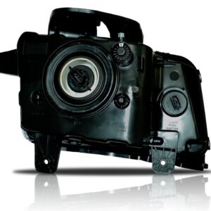 Farol Camaro 2010 2011 2013 2012 2013 Mascara Negra 1ª Linha - Esquerdo/motorista