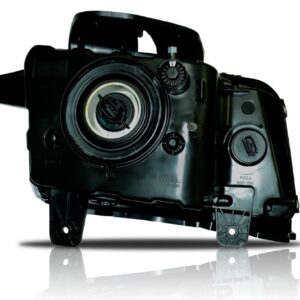 Farol Camaro 2010 2011 2013 2012 2013 Mascara Negra 1ª Linha - Esquerdo/motorista