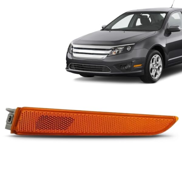 Sinaleira Parachoque Fusion 2010 2011 2012 2013 Ambar Novo Lado Esquerdo