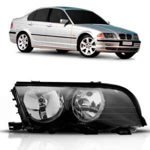 Farolete Principal Bmw S3 98/01 Regulagem Elétrica 1ª Linha Direito/passageiro