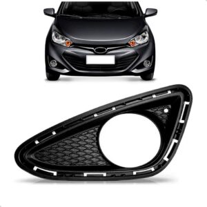 Moldura Farol Milha Hb20 2012 2013 2014 2015 Com Furo Lado Esquerdo
