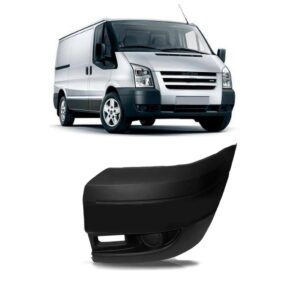 Parachoque Dianteiro Transit 2006 A 2011 S/furo 1a Linha Lado Esquerdo