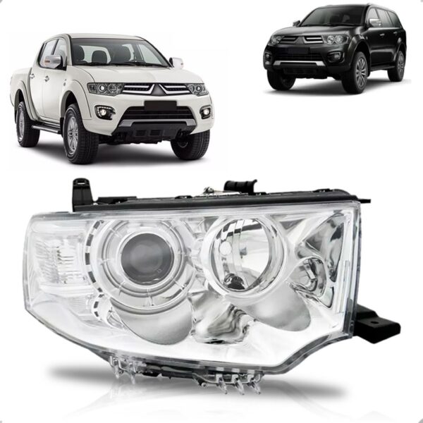 Farol L200 Triton 2009 A 13 Pajero Dakar 2001/2014 1ª Linha Direito/passageiro