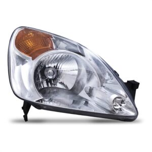 Farol Crv 2002 2003 2004 Cromado Pisca Ambar 1ª Linha - Direito/passageiro