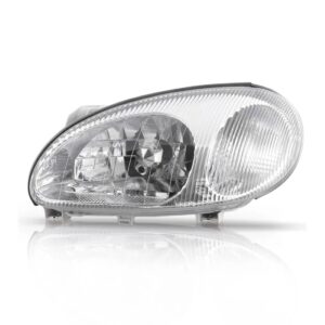 Farol Daewoo Lanos 1997 1998 1999 2000 2001 2002 1ª Linha Esquerdo/motorista