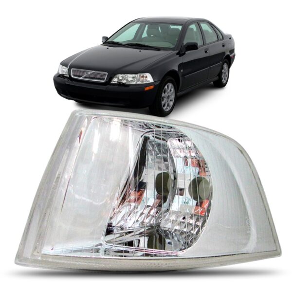 Sinaleira Volvo S40 V40 2001 2002 2003 2004 Cromado Lado Esquerdo