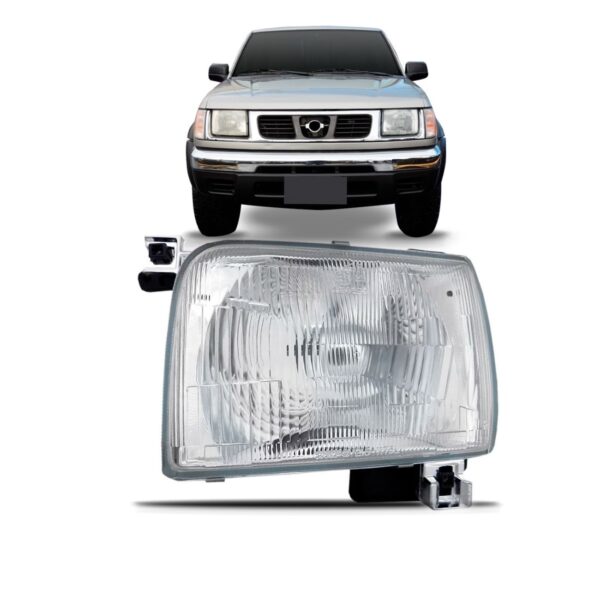 Farol Frontier 1997 98 1999 00 01 02 Lente Estriada 1ª Linha - Esquerdo/motorista