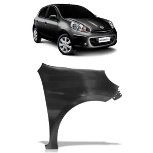 Paralama March 2011 A 2016 Sem Furo Lado Direito