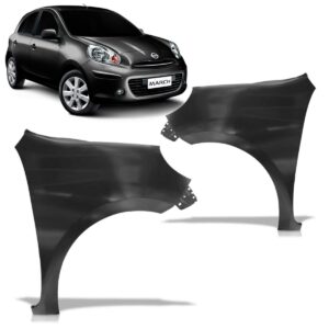 Paralama March 2011 A 2016 Sem Furo Lado Direito