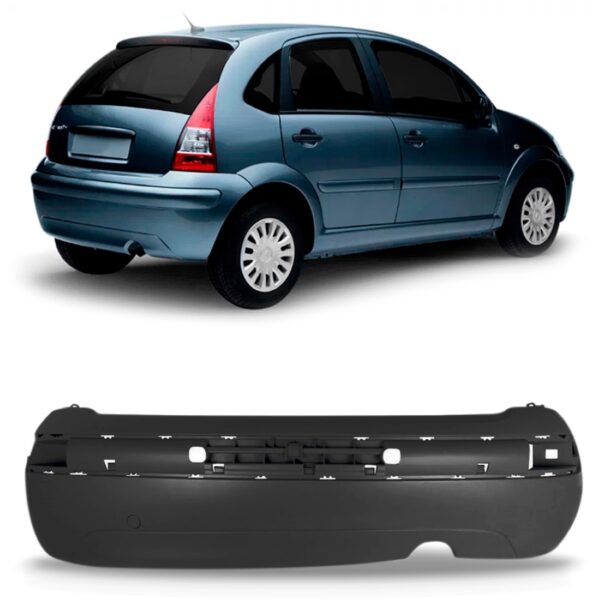 Envolvente Traseiro Citroën C3 09 2010 2011 12 1a Linha